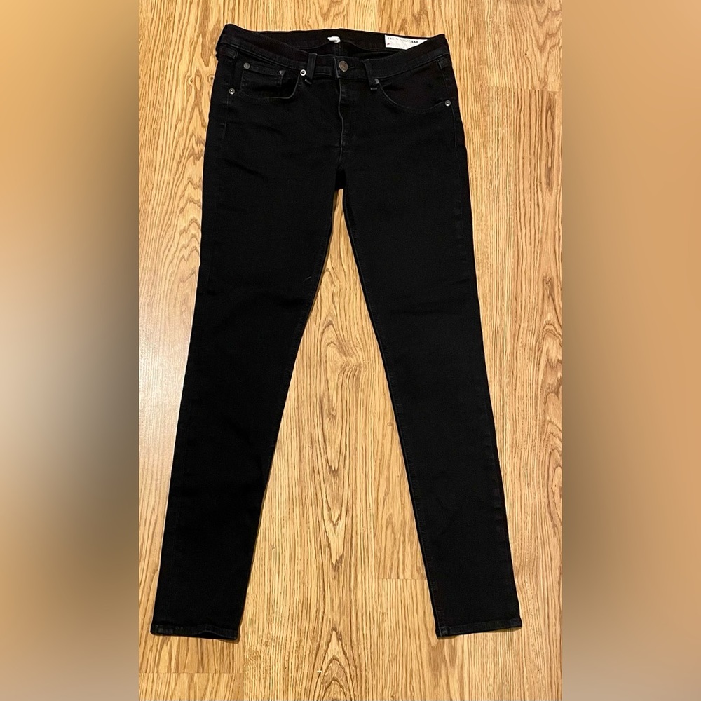 rag & bone skinny black (coal) jeans. Size 29